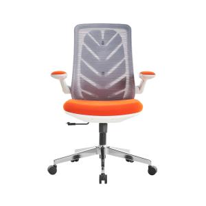 Eco Friendly Ergonomic Computer Chair STG Mechanism Adaptive Coil Spring Office