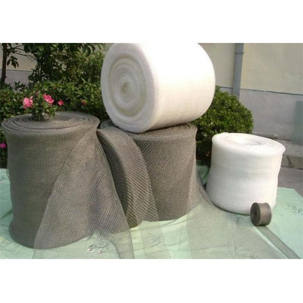 Stainless Steel Knitted Wire Mesh 0.10mm -0.45mm Wire Diameter