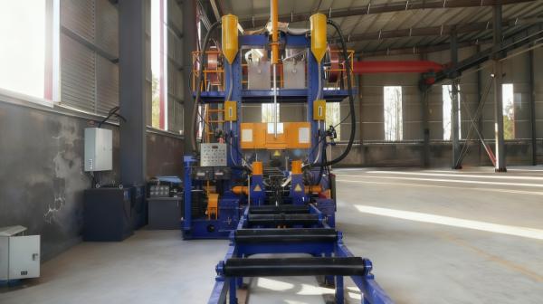 Buy H Beam Welding Line Integrated Assembly Welding And Straightening Machine at wholesale prices