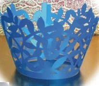 Quality ivory white Cupcake wrappers for wedding Party wholesales for sale