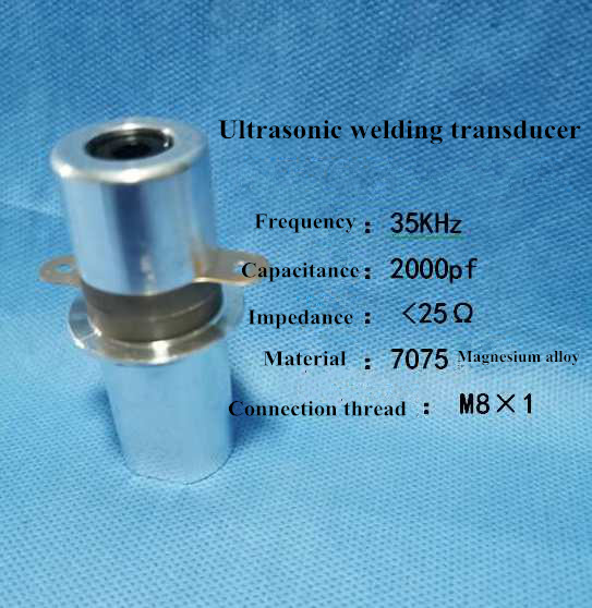 Buy 71mm 35k Ultrasonic Welding Transducer For Making Welding Machine at wholesale prices