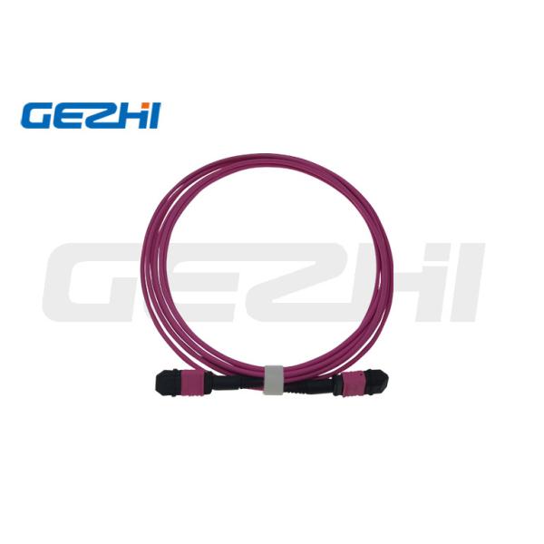 MPO 8 Core OM4 Multimode Patch Cable Series MPO LC Patch Cord Pigtail