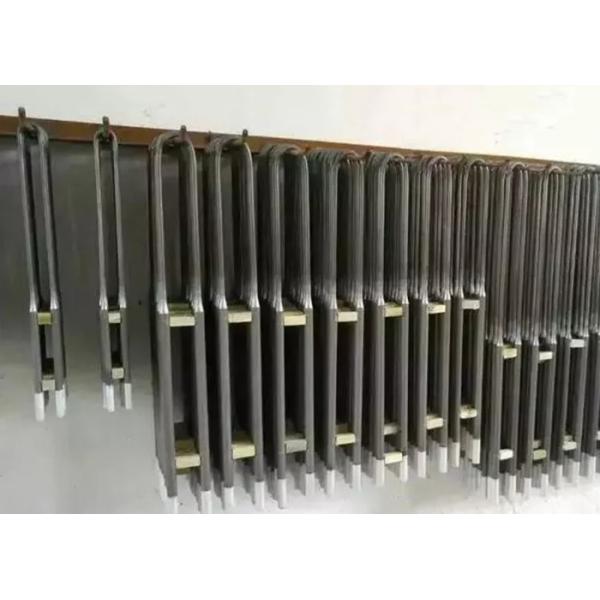 Experimental Furnace Mosi2 Electric Rod Heater , 1700C Industry 110v Heating Element