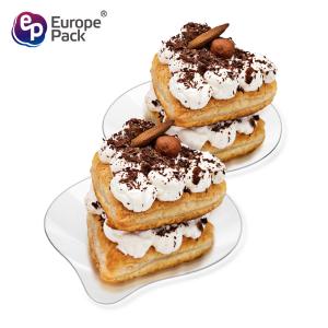 Quality Clear partition plastic disposable breakable plates for sale for sale