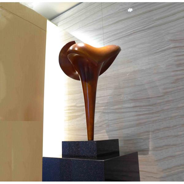 Buy Surface Painted Tall Indoor Statues Cast Bronze Abstract Copper Finishing at wholesale prices