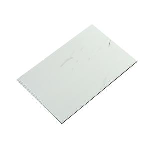 White Marble Aluminum Composite Panel Flexible Easy Installation