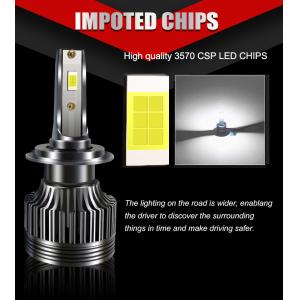 80W 8000lm P4 Mini Car LED Headlight Bulb Auto CSP Headlights H4 H13 9005 9006