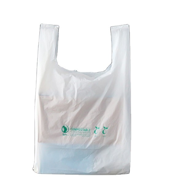 Buy Bio Degradable PLA Packaging Bag For Grocery Eco Friendly at wholesale prices
