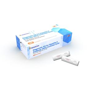 Colloidal Gold 100% Sensitivity IgG IgM Hepatitis E Virus Rapid Test Kit