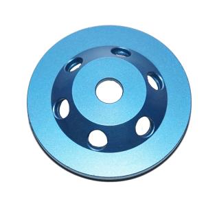 4" Diamond PCD Removal Tooling Cup Wheel For Surface Grinding Coating