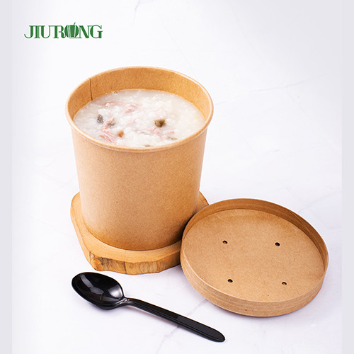 Buy Disposable Biodegradable Paper Bowl With Lid at wholesale prices