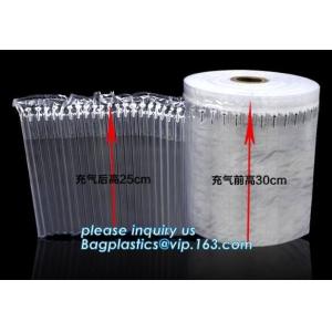 Inflatable packaging airbag roll, transportation packs, shipment packs, carton