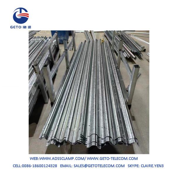 Buy ISO Half Round Steel Protective Cover Hot-Dip Galvanizing Excellent Corrosion Resistance at wholesale prices