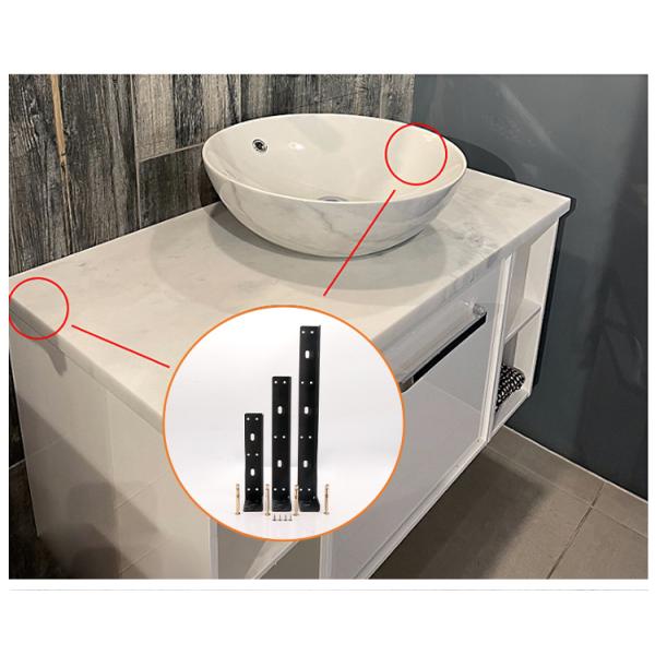 Triangle Bracket Heavy Duty TV Cabinet Hanging Shelf Brackets with Conceal Suspension