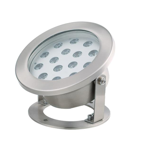 18W LED Swimming Pool Light RGB Color Light With Thickness Stainless Steel