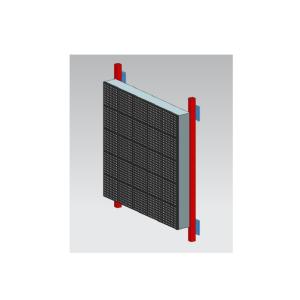 P3.91 Outdoor LED Display Screen 7000cd Brightness IP65 Waterproof