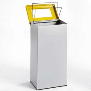 Public Grey Customized 30L Multi Compartment Trash Can