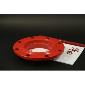 BS Standard Flange Pipe Fittings Black Painting Anti Rust Oil