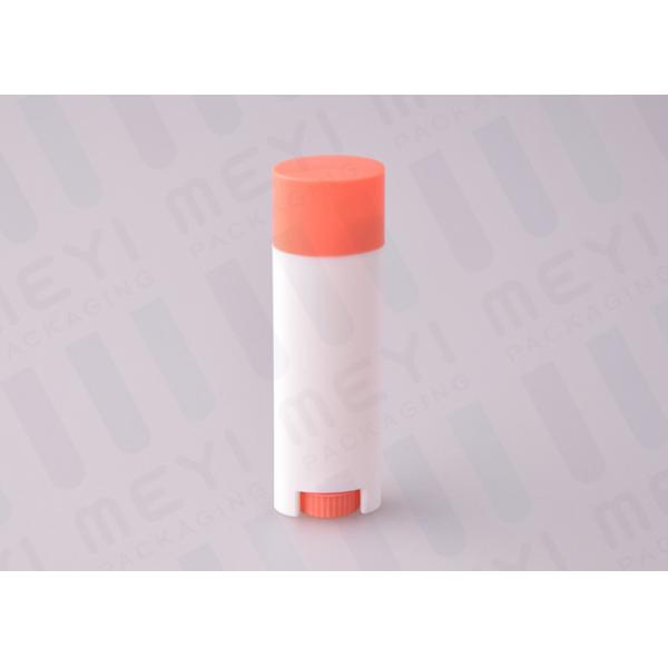 Buy 4.5g Colorful Plastic Oval Lip Balm Tubes Easy To Fulfill Lip Balm In at wholesale prices