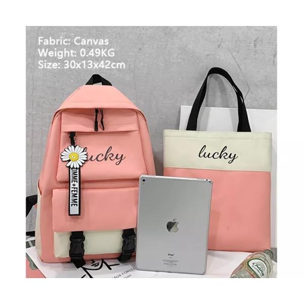 Multifunctional Kids School Bag Set 5 In 1 Waterproof Student Bag 1.37 Inch