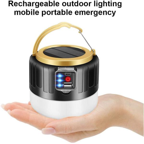 Buy OEM Solar Rechargeable Camping Lantern ABS Rechargeable at wholesale prices