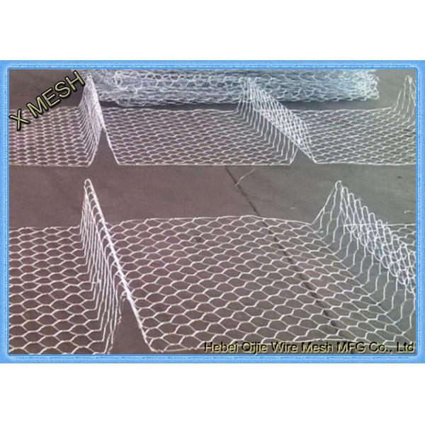 8x10cm Openning Welded Gabion Baskets Hot Dipped Galvanized Woven Steel