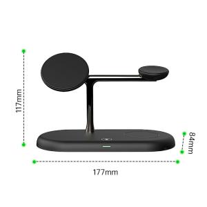 All In One Magnetic Fast Wireless Charger Transmission Charging Distance ≤ 8mm