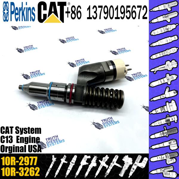 Diesel engine fuel injector 10R-3147 10R-2977 excavator C11 C13 diesel engine fuel Injector 10R-3147 10R-2977