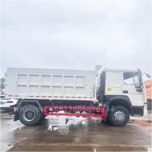 Export HOWO Euro 2 Standard Dump Car With 266 HP Engine Tipper Self Loading
