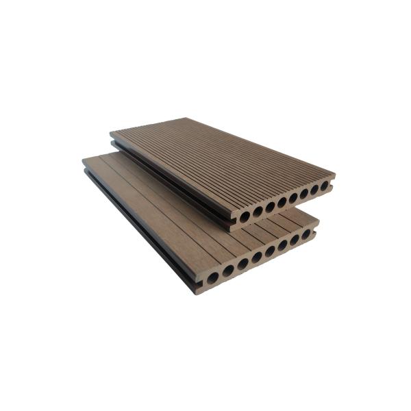 Buy Exterior  Grooves 2.2M 150*24mm WPC Hollow Decking at wholesale prices