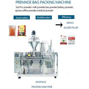 Automatic High Speed Paper Doypack Stand-up Pouch Filling Sealing Wet Dog Food