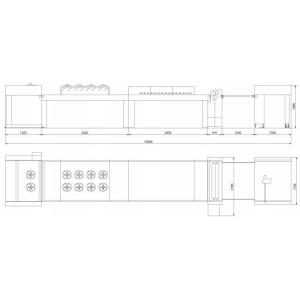 Paper Polishing Overall Coating UV Varnishing Machine 1200mm Two Towers
