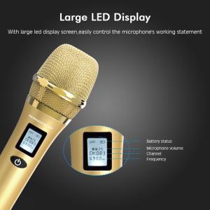 UHF Professional Dual KTV Karaoke Professional wireless microphone
