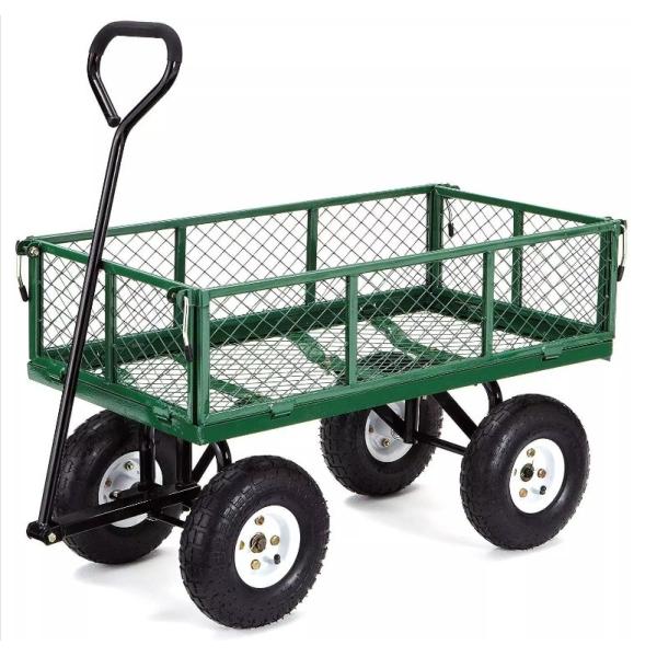 Buy Rust Resistance Mesh Foldable Garden Wagon With High Weight Capacity at wholesale prices