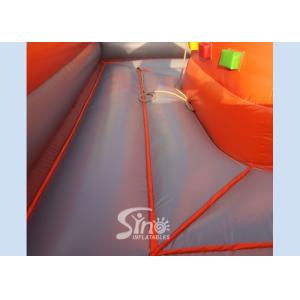 Outdoor kids inflatable rock climbing wall for inflatable sports games
