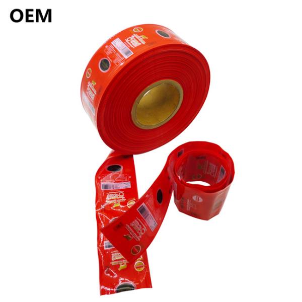 Buy Red Synthetic Plastic Sausage Casing 20mm-160mm at wholesale prices
