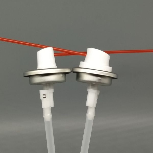 Luxury 360-Degree Aerosol Valve with Silken-Mist Actuator for Premium Hair Care and Skincare Mists with Ultra-Fine Dispersion