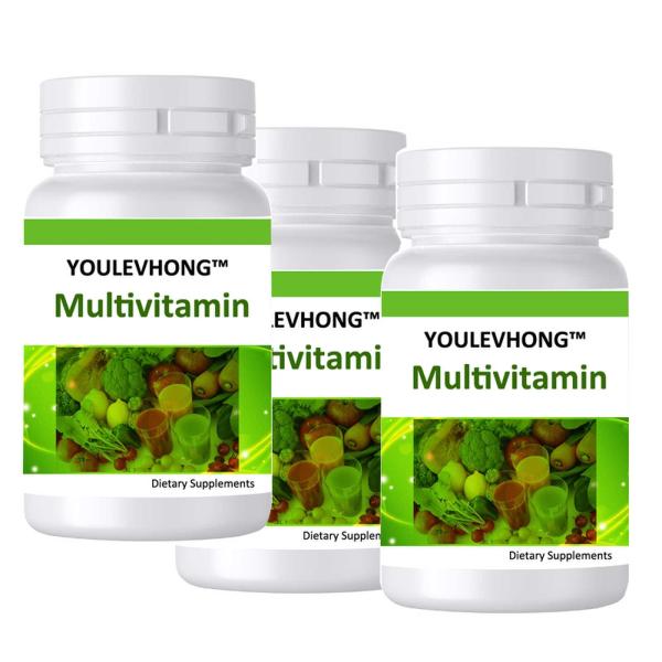 Multivitamin Complex Capsule Dietary Supplement Natural Health Beauty Biotin for