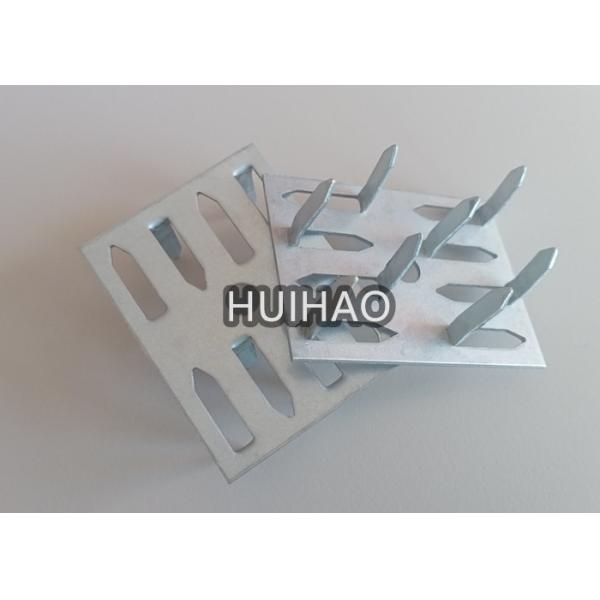 5/8 inch Galvanized steel impaling clips for mineral wool insulation boards