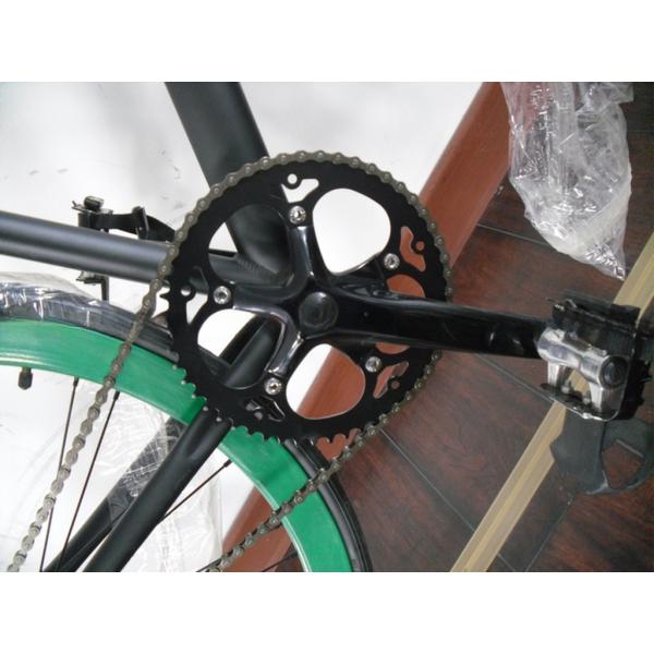 USA CE Track Fixie Bicycle 700C Aluminum Frame OEM Single Speed with Aluminum Alloy Stem