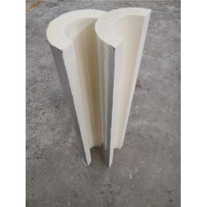 High Density Thermal Insulation Material PIR Pipe High Tensile Strength