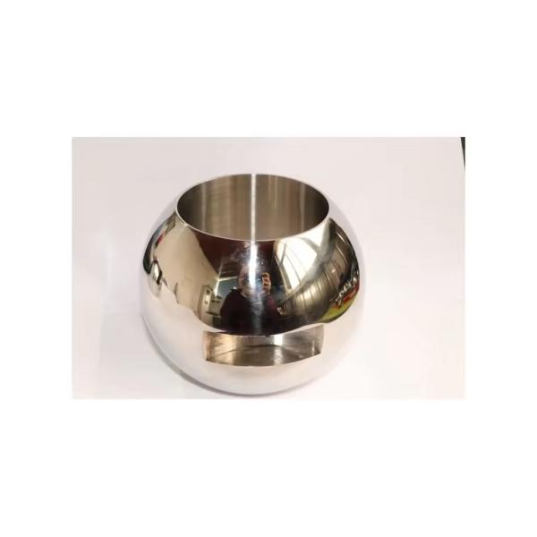 Buy Sliver 201/304/316L Stainless Mini Ball Valve with Straight-through Design and Mirror Polished Surface at wholesale prices