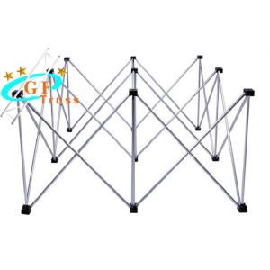 Movable Easy Install Foldable Assembly Portable Steel Truss Design Black Stage