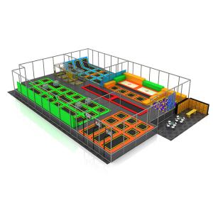 Climbing Wall Exercise Trampoline For Kids Multifunction PVC Material