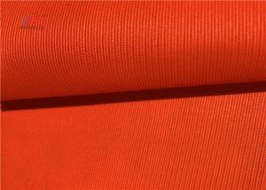 China 150D Polyester Fluorescent Orange Fabric Waterproof Oxford For Life Jacket on sale