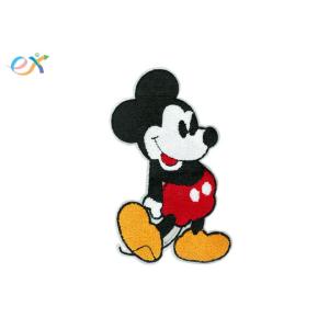 Custom Design Lovely Mickey Mouse Embroidered Patches Iron - On Backing For T
