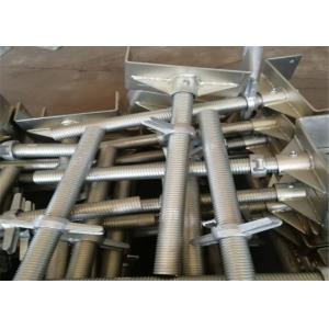 Construction Adjustable U Head Jack Base U Head Scaffolding Q235 Round Steel