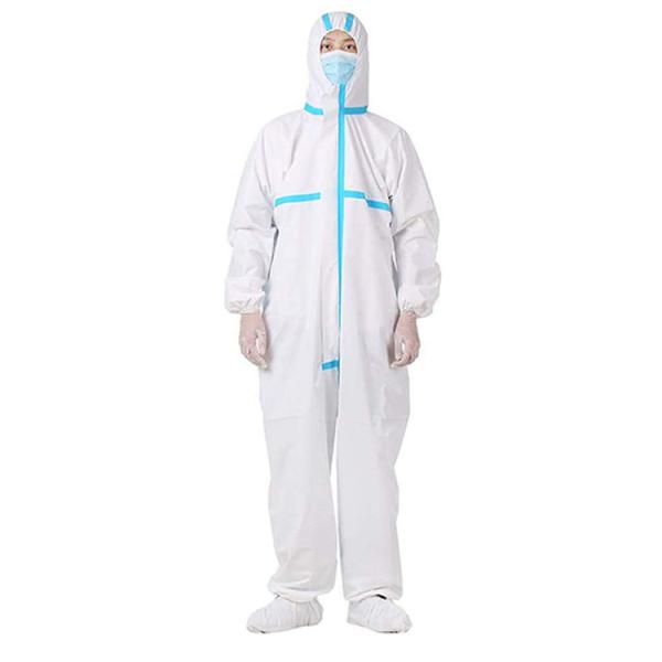 Buy High Efficiency Disposable Protective Clothing / Disposable Coverall Suit at wholesale prices