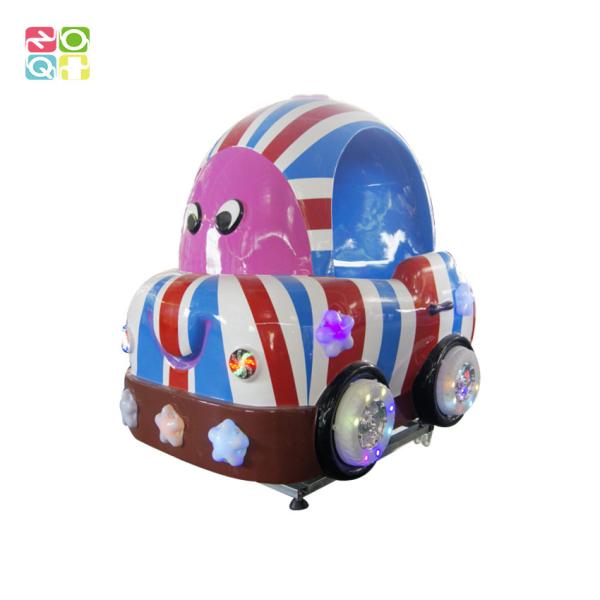 2 Seats Colorful Kiddie Ride For Indoor Amusement Park Supermarket