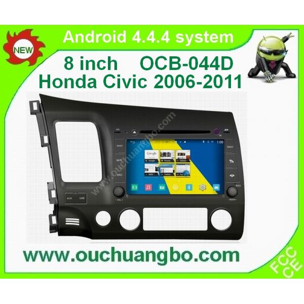 Ouchuangbo Honda Civic 2006-2011 S160 car DVD gps navigaton WIFI CD USB android 4.4 OS